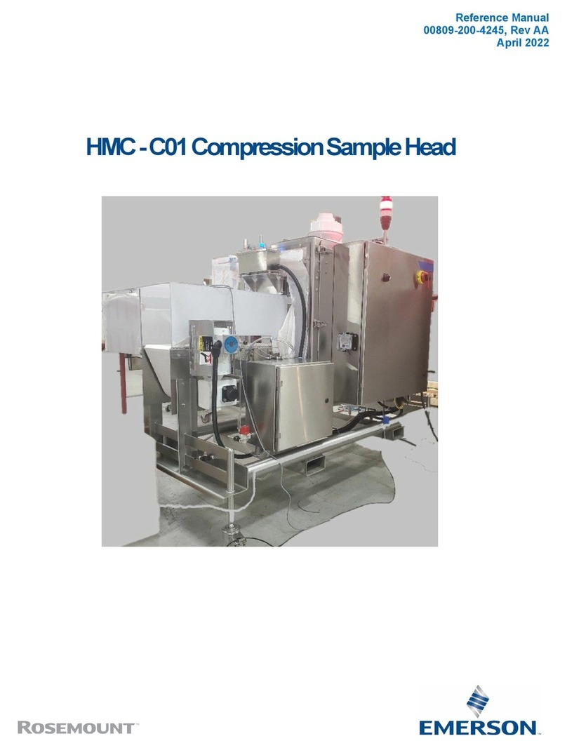Emerson ROSEMOUNT HMC-C01 User manual