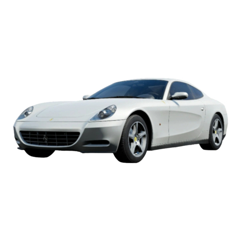 Ferrari 612 scaglietti User manual
