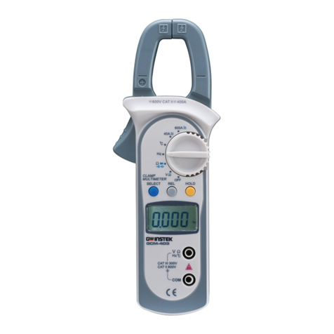 GW Instek GCM-403 User manual