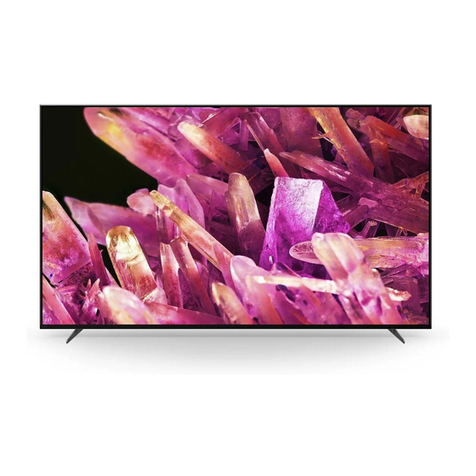 Sony BRAVIA XR-85X90K reference guide
