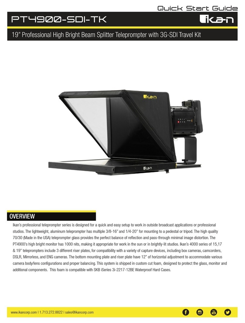 Ikan PT4900-SDI-TK quick start guide