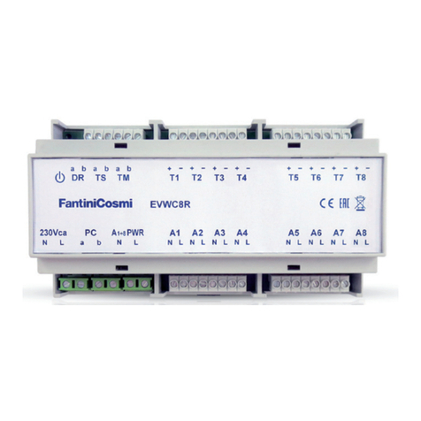 Fantini Cosmi EVWC8R quick start guide