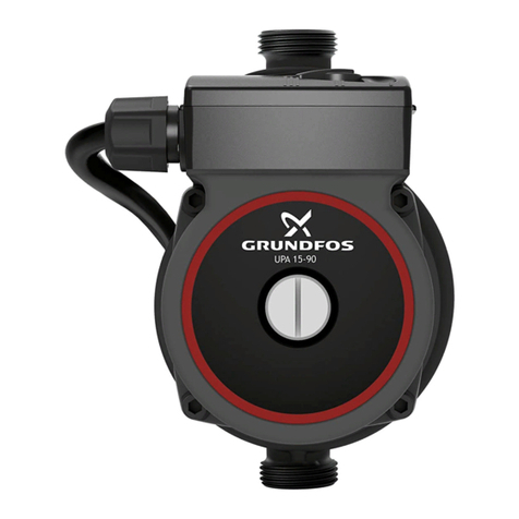 Grundfos UPA 15-90 User manual