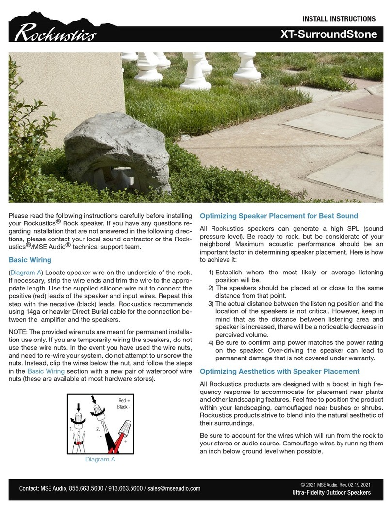 Rockustics XT-SurroundStone Install instructions