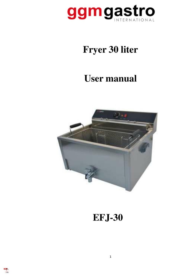 GGM gastro EFJ-30 user manual GGM gastro EFJ-30 user manual