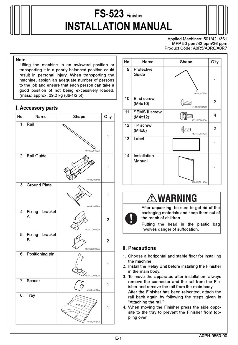 Konica Minolta FS-523 User manual