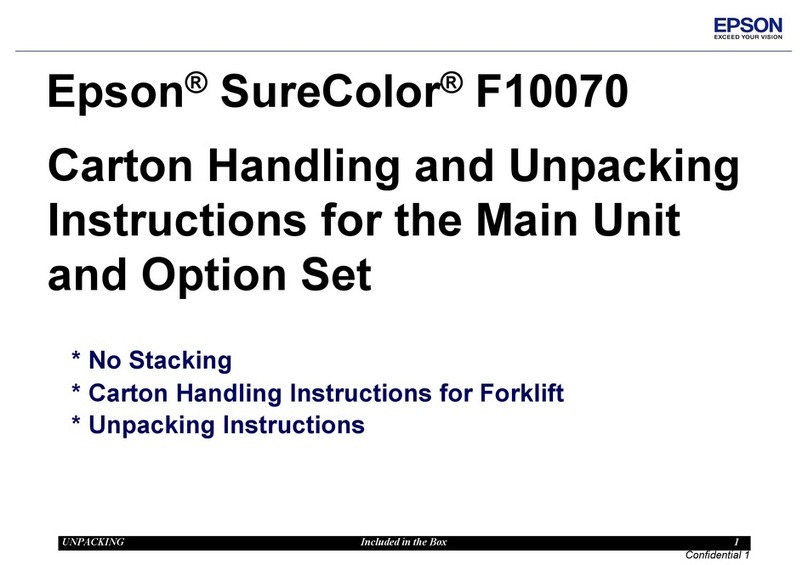 Epson SureColor F10070 User manual