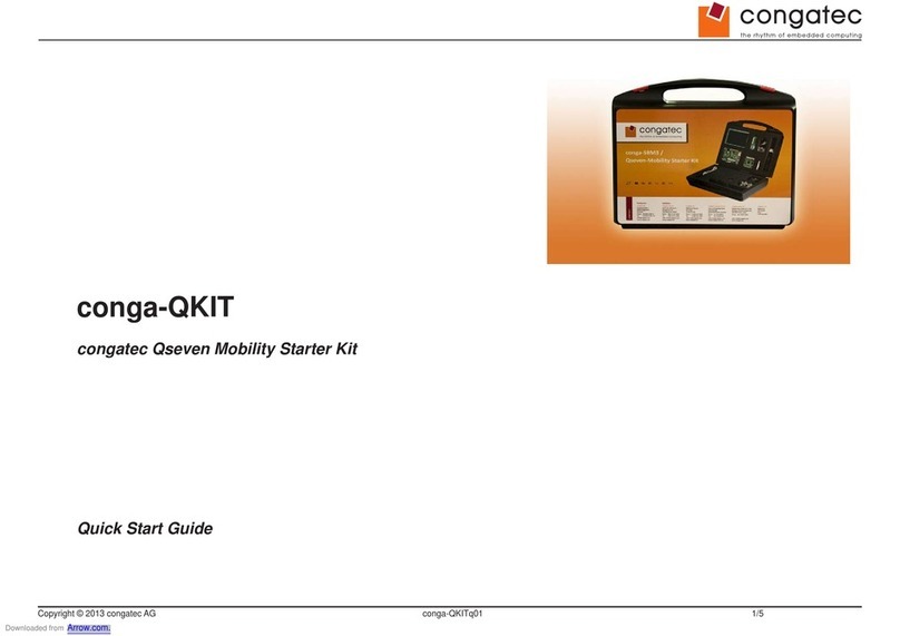 Congatec conga-QKIT User manual