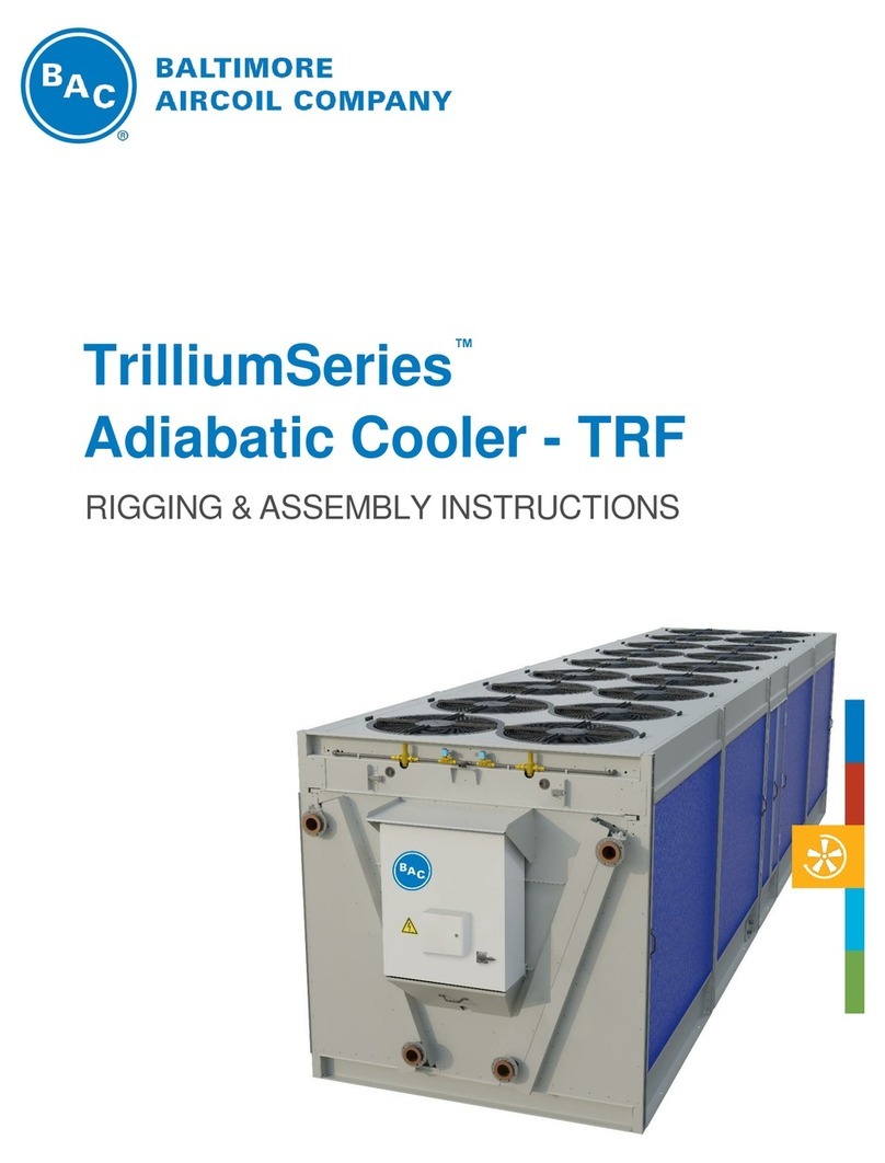 BAC TrilliumSeries TRF-1010N-C80GX17E User manual