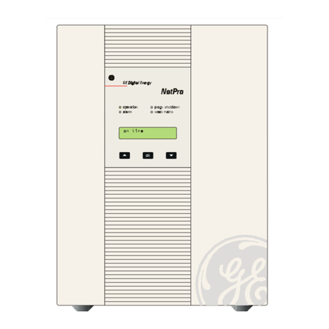 GE NetPro Series User manual