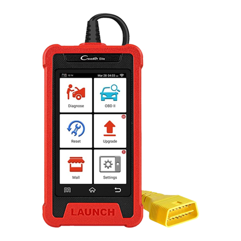 Launch Creader Elite User manual