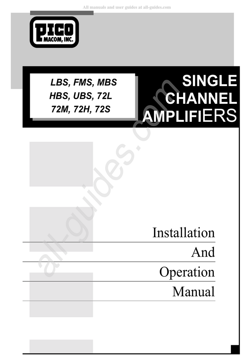 Pico Macom LBS User manual