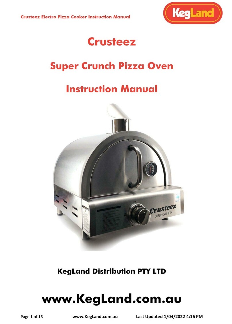 KegLand Crusteez instruction manual KegLand Crusteez instruction manual