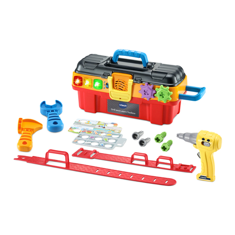 V-tech Drill & Learn Toolbox Pro User manual