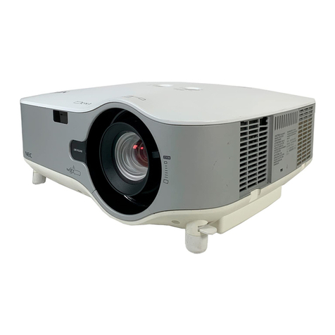 NEC NP3250 Series User manual