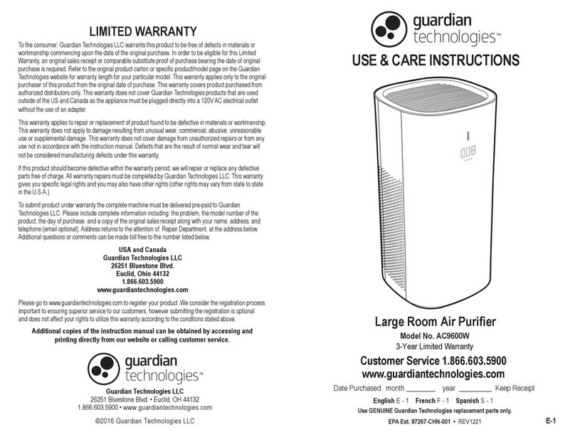 Guardian AC9600W Quick reference guide