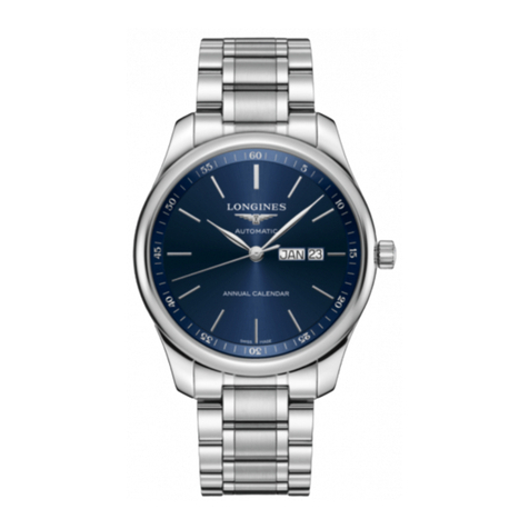 Longines L897 instruction manual