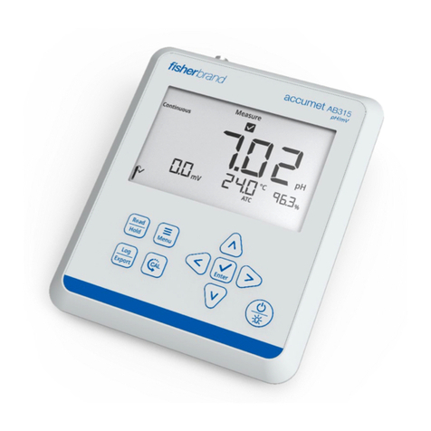 Fisherbrand accumet AB315 user manual