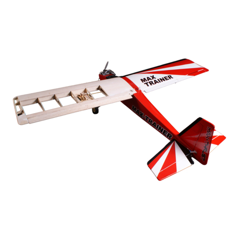 Max-Thrust MAX TRAINER Balsa Pro-Built Series User manual Max-Thrust MAX TRAINER Balsa Pro-Built Series User manual