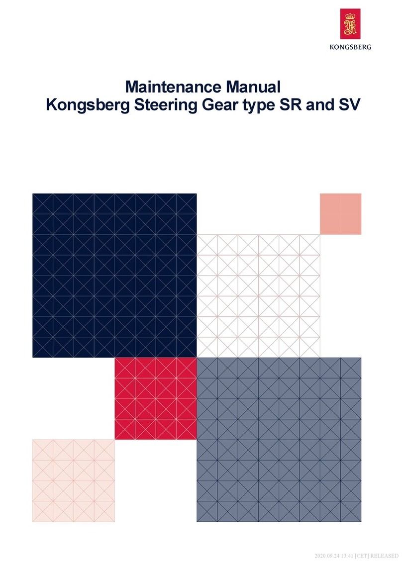 Kongsberg SR Series Maintenance manual
