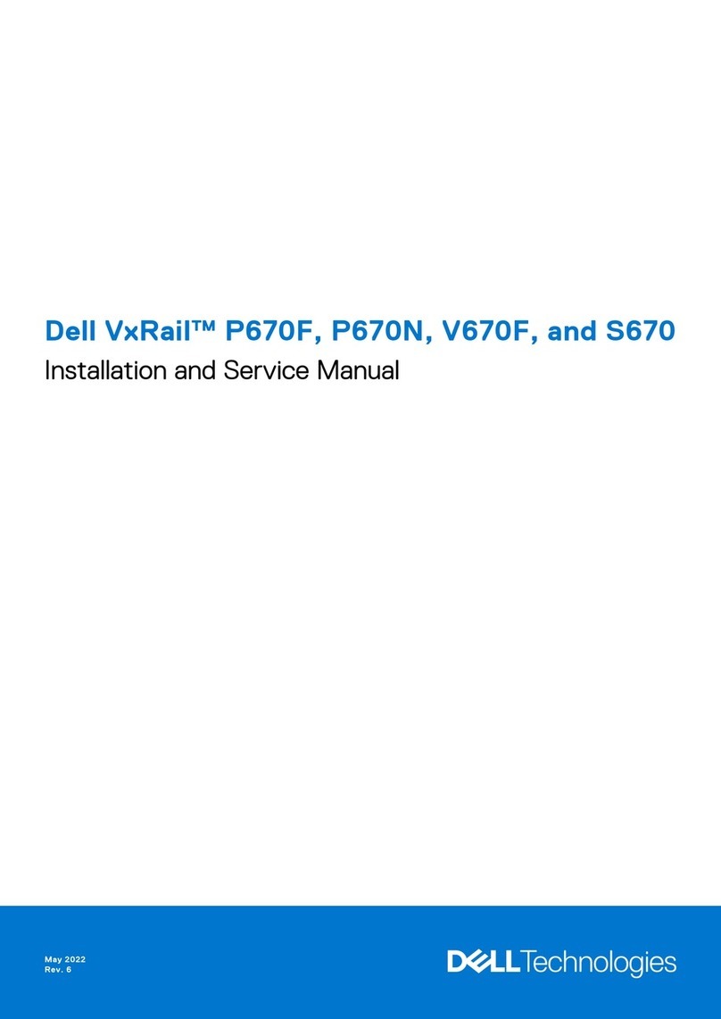 Dell VxRail P670F Installation and service manual