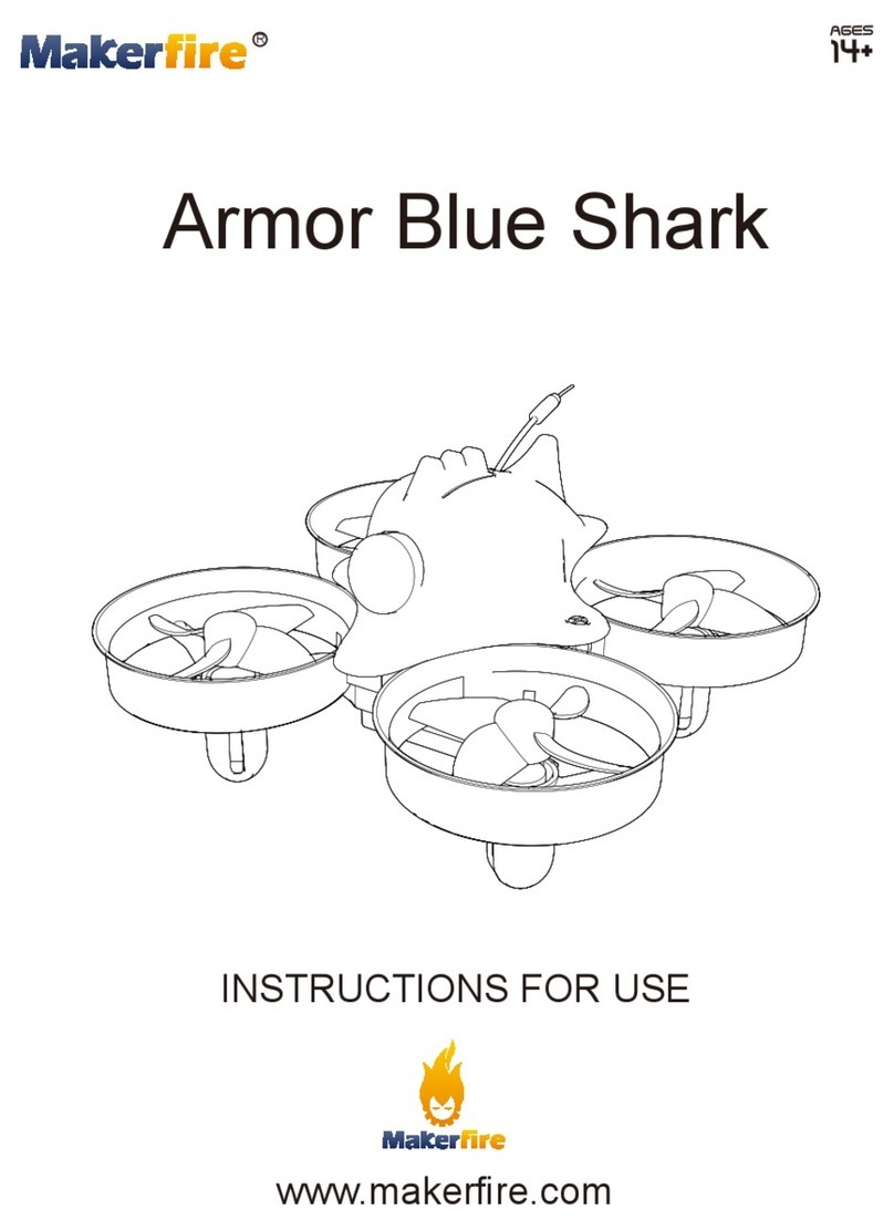 Makerfire Armor Blue Shark User manual