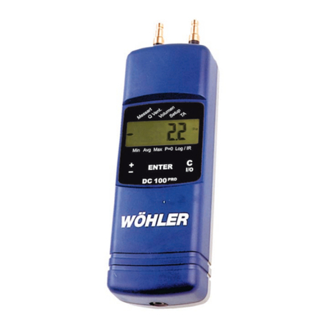 Wohler DC 100PRO manual