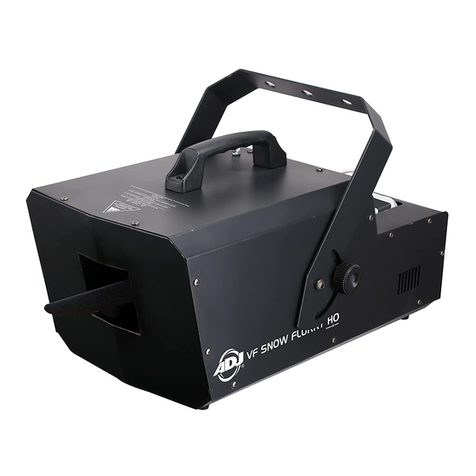 ADJ VF SNOW FLURRY HO user manual