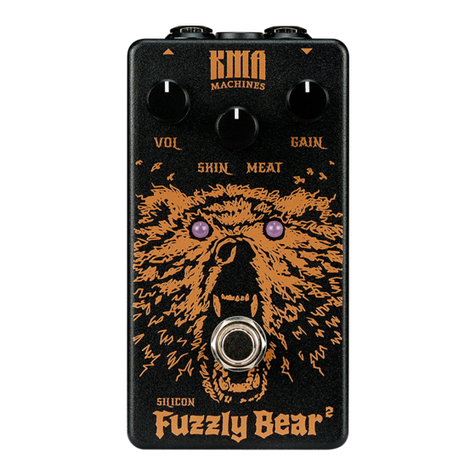 KMA SILICON FUZZLY BEAR 2 User manual
