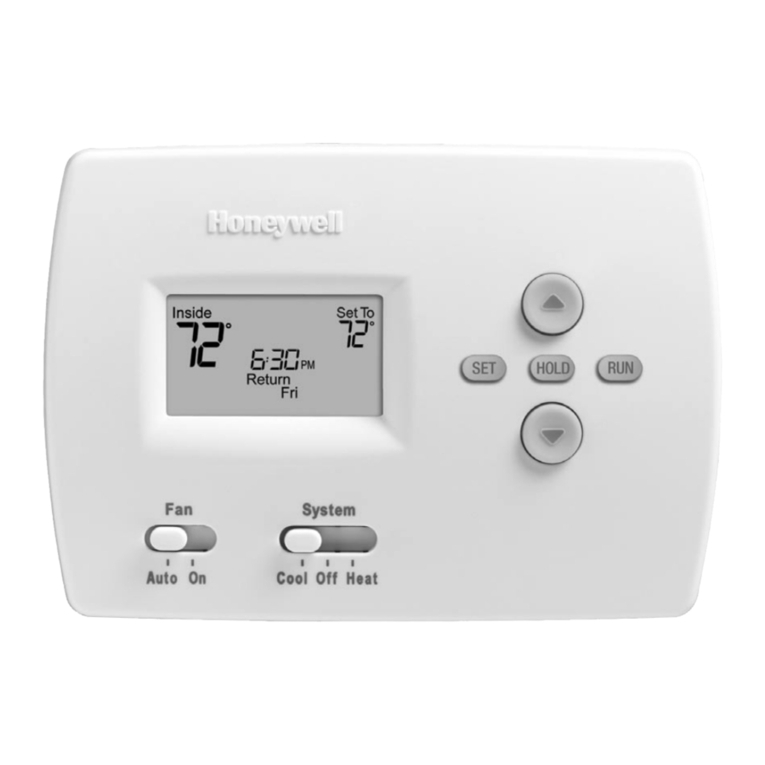 Honeywell RTH4300B User manual