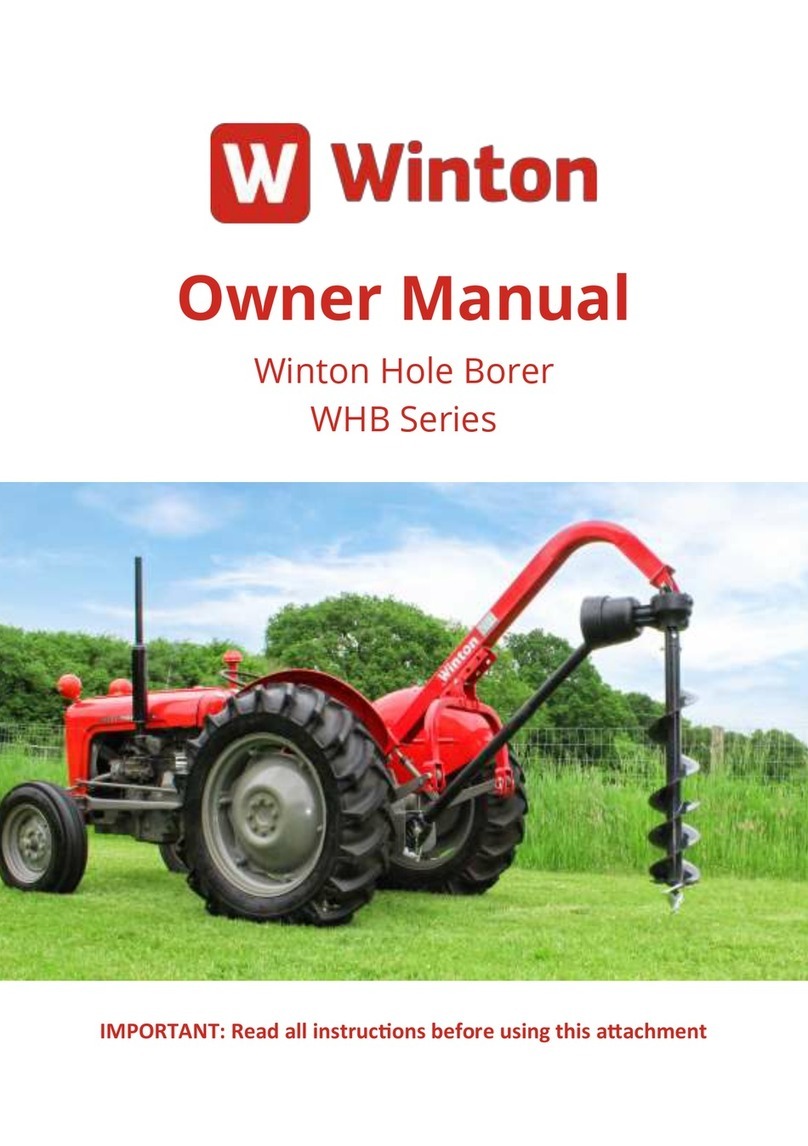 Winton WHB Series User manual