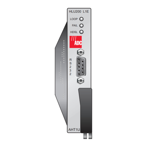 ADC HiGain HLU-200 User manual ADC HiGain HLU-200 User manual