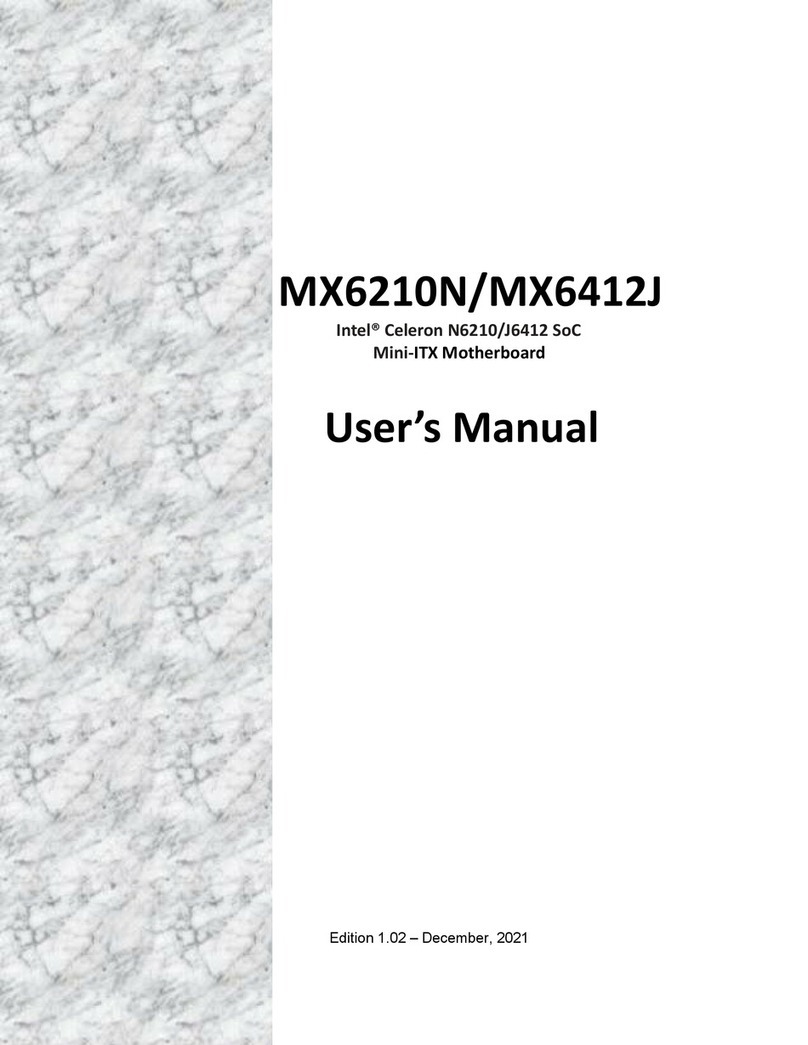 BCM Advanced Research MX6210N user manual BCM Advanced Research MX6210N user manual