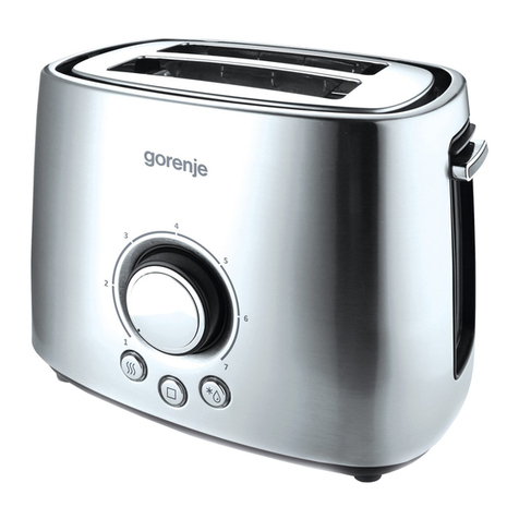 Gorenje T1000E instruction manual