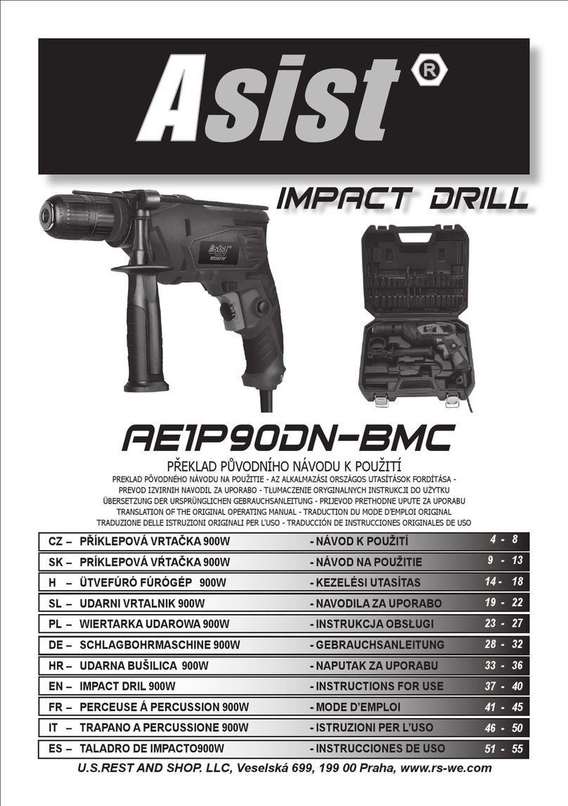 Asist AE1P90DN-BMC Instructions for use