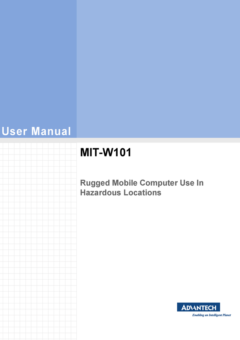 Advantech MIT-W101 user manual