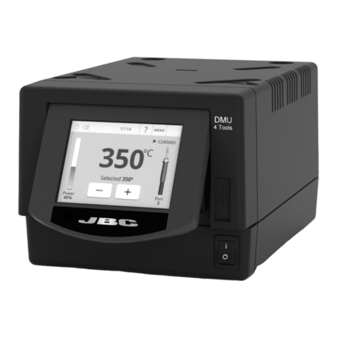 jbc DMU User manual