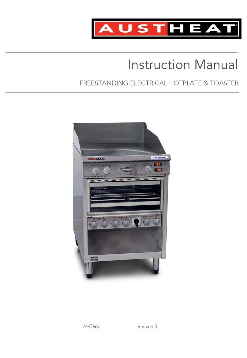 AUSTHEAT AHT860 instruction manual