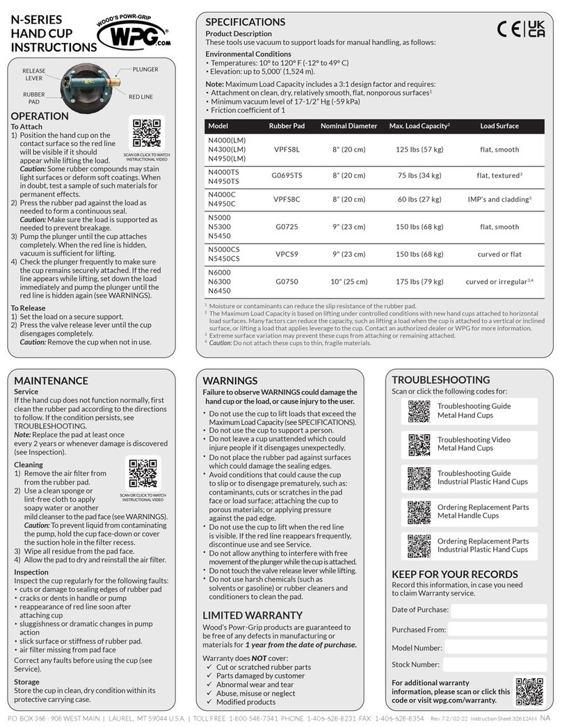 WPG N Series instructions