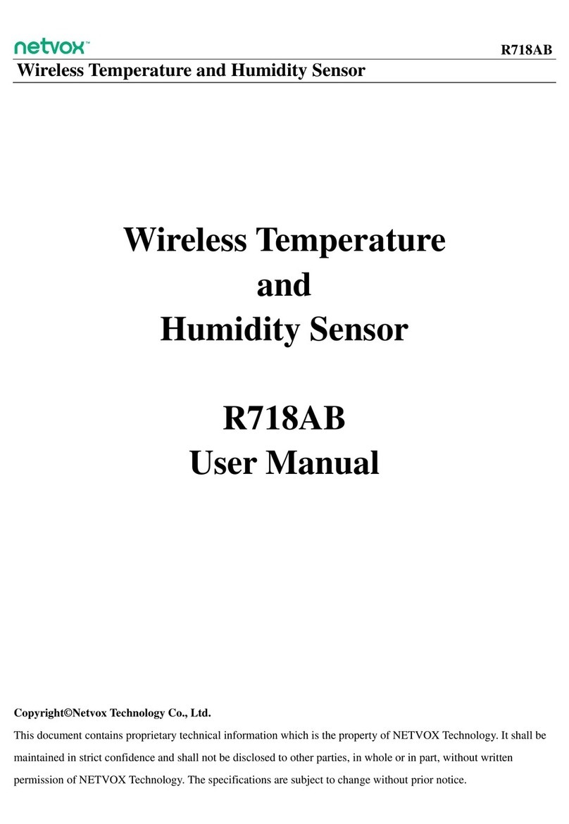 netvox R718AB User manual netvox R718AB User manual