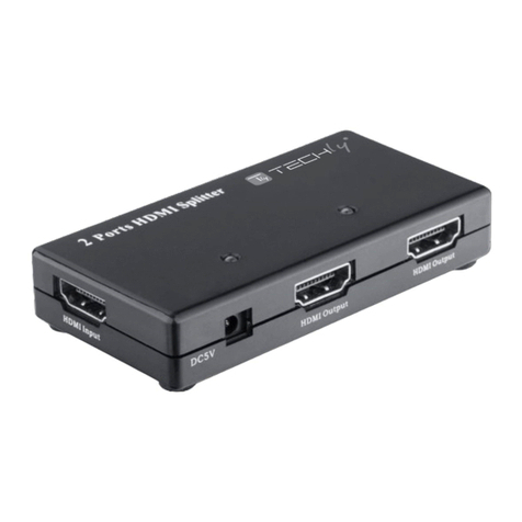 Techly IDATA HDMI-2SP User manual