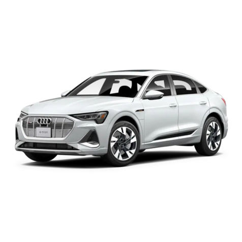 Audi e-tron Sportback 2021 Instruction Manual