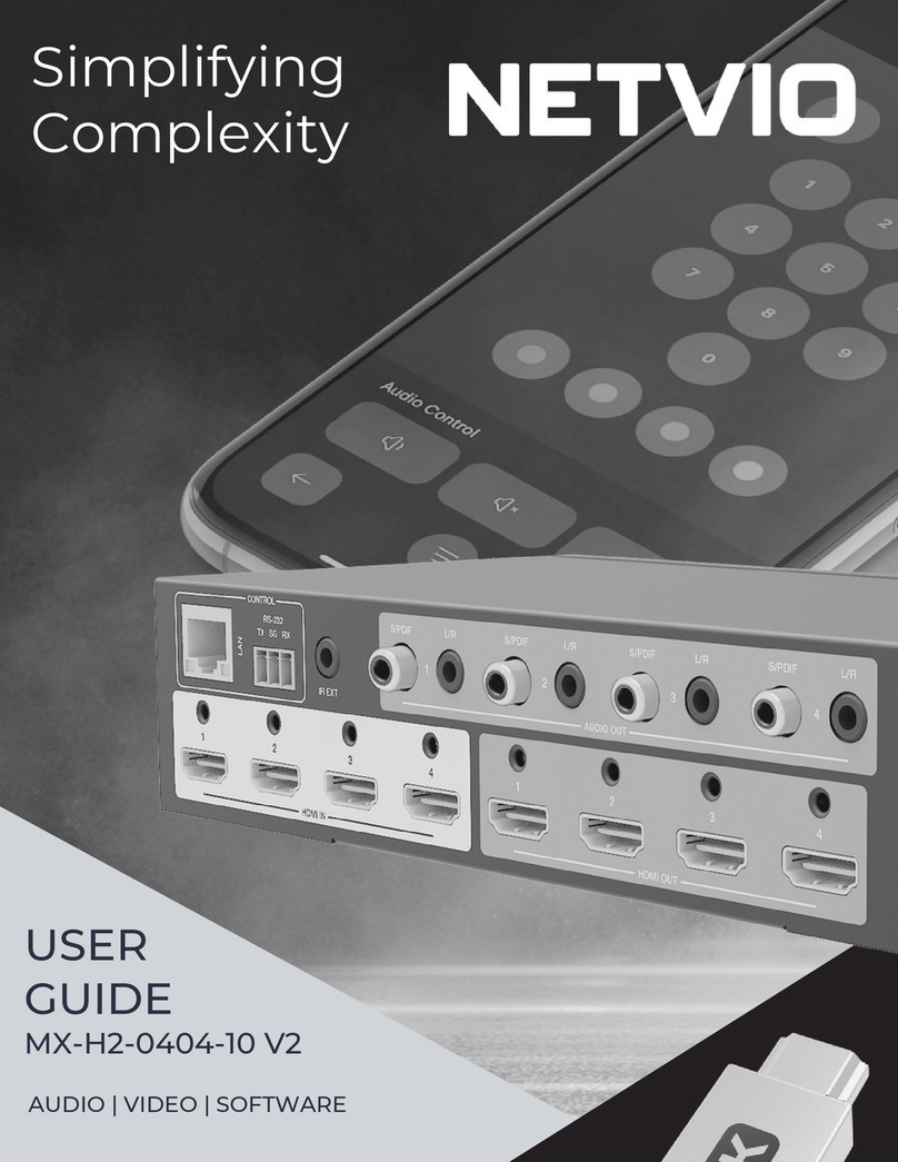 NETVIO MX-H2-0404-10 user guide