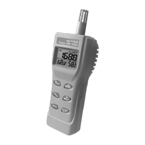 Co2meter AZ-0002 Operation manual