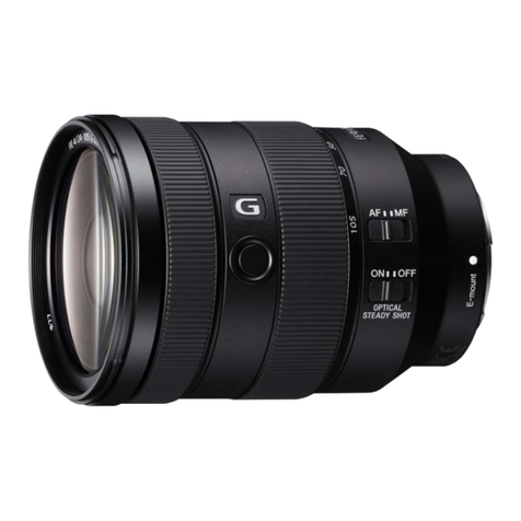Sony FE 24-105mm F4 G OSS User manual