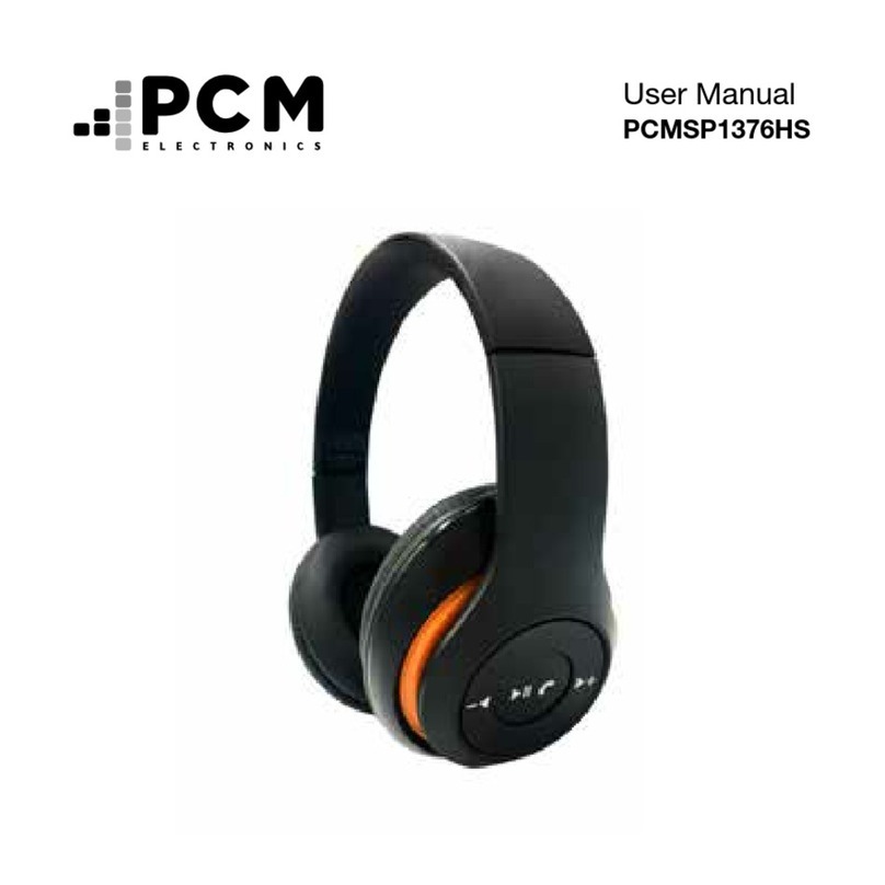 PCM PCMSP1376HS user manual