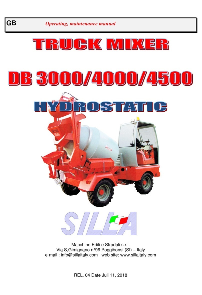 SILLA DB 3000 operating & maintenance manual