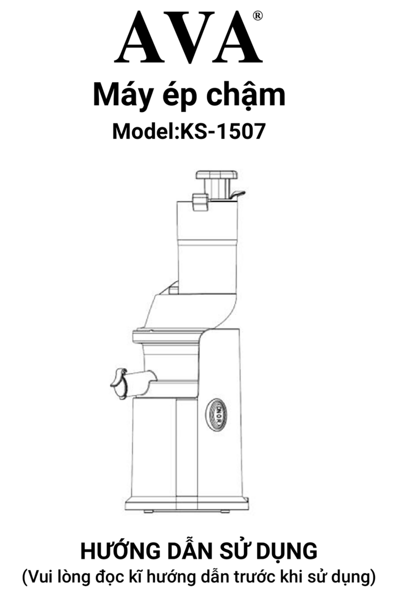 Ava KS-1507 User manual