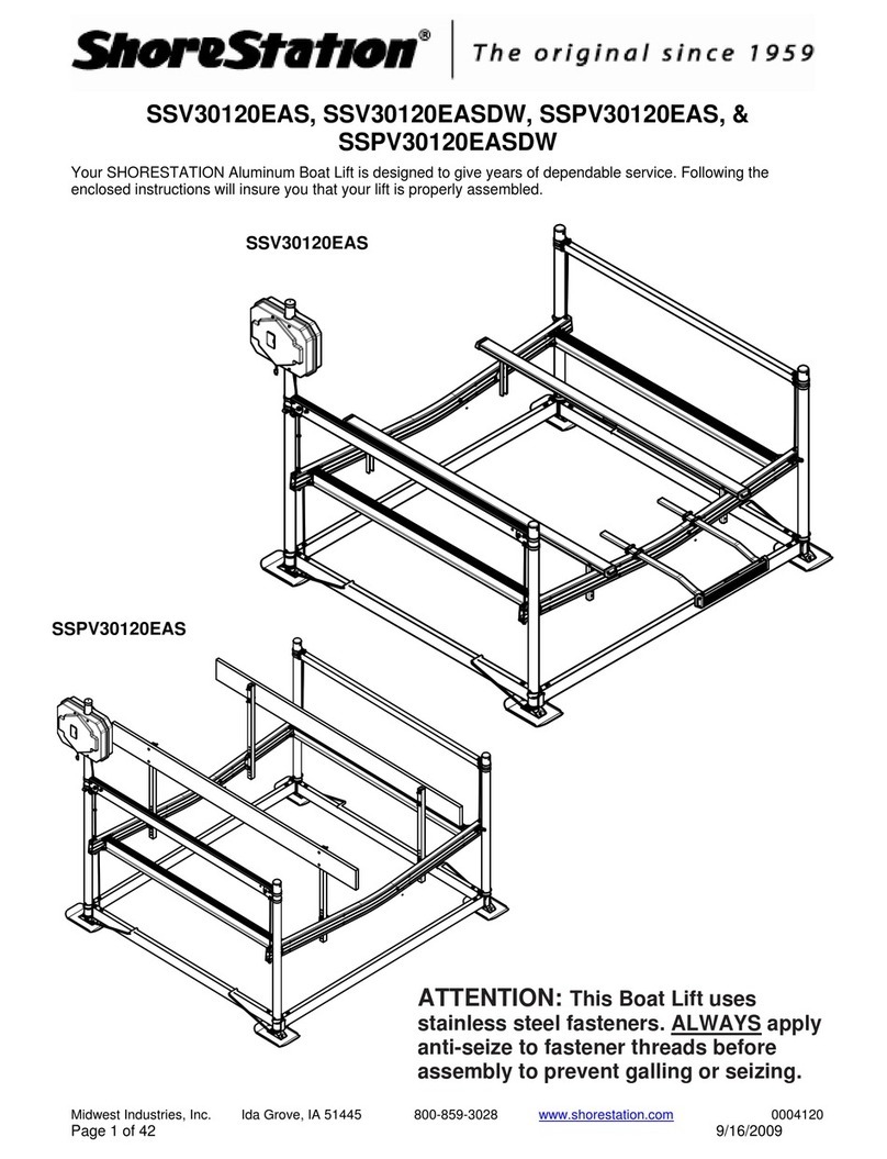ShoreStation SSV30120EAS User manual