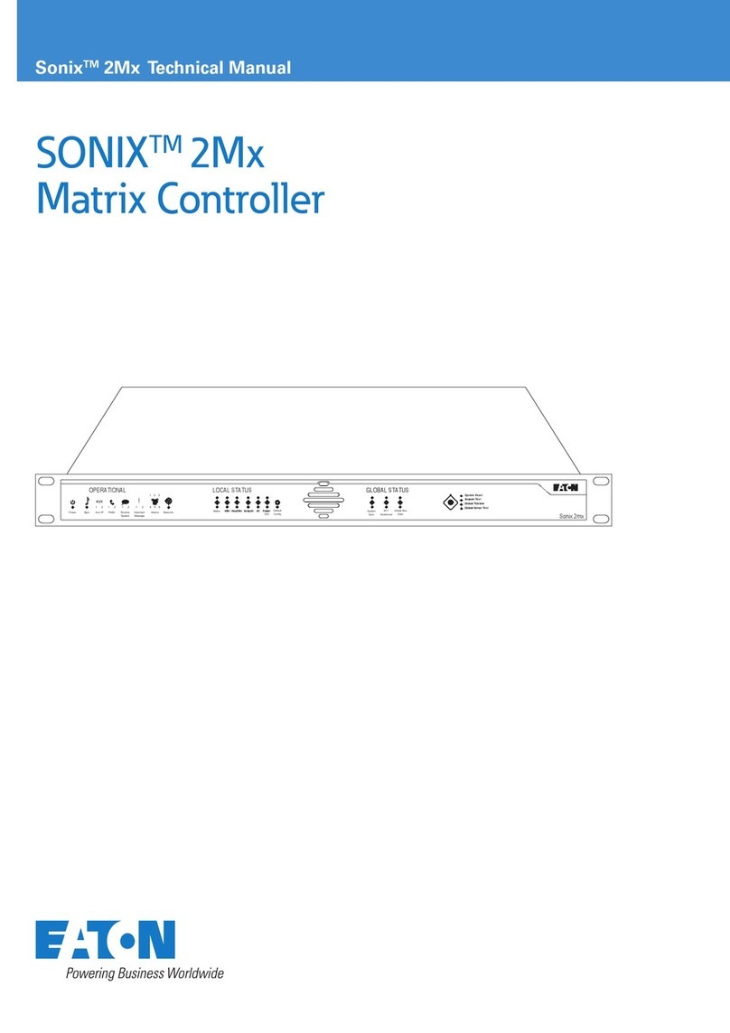 Eaton SONIX 2Mx Technical manual Eaton SONIX 2Mx Technical manual